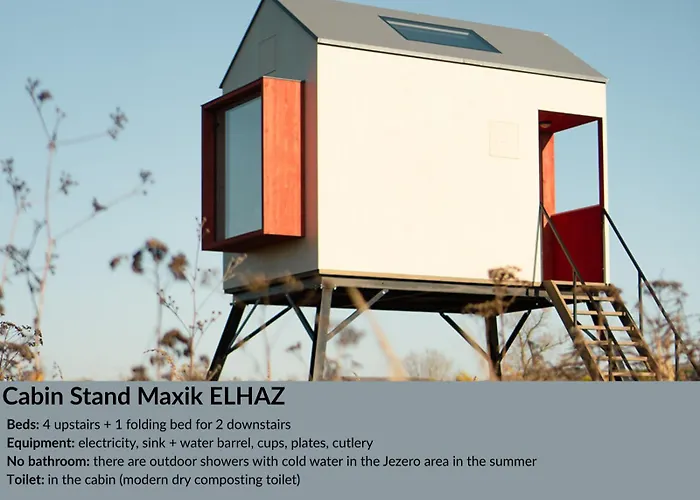 Glamping Jezeroooo Lipence مكان تخييم